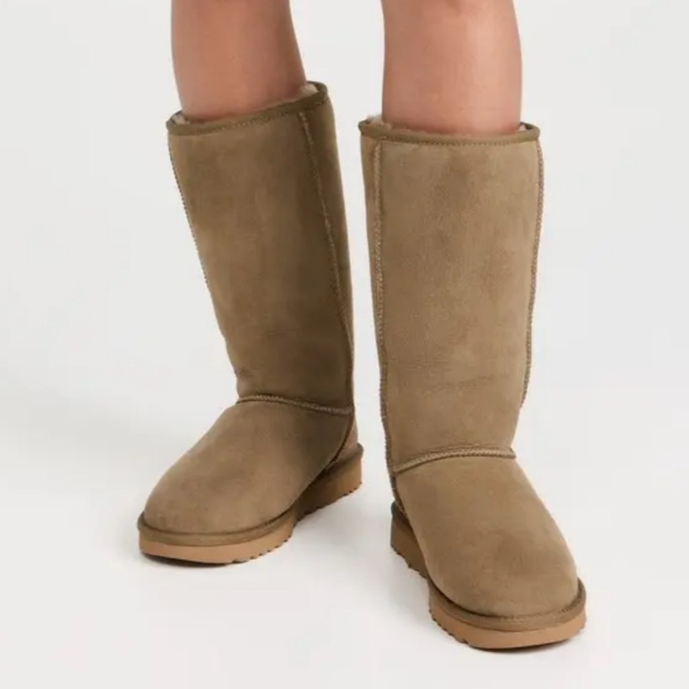 UGG Tall Classic Waterproof Boots in Taupe